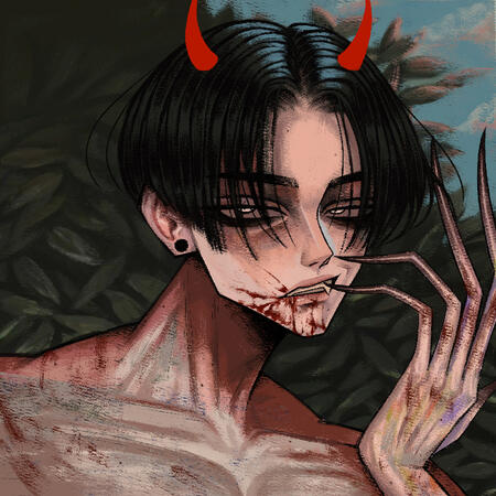 Untitled — Original Character design, Photoshop, 2023 Untitled — Original Character design, Photoshop, 2023