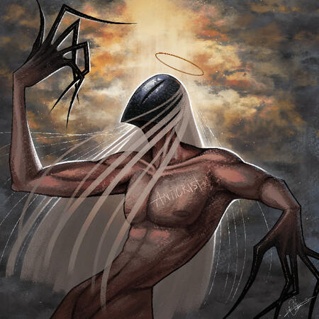 “God” — Original Character design, Photoshop, 2023 “God” — Original Character design, Photoshop, 2023
