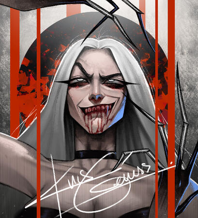 “Génesis” — Original Character design, Photoshop, 2020 “Génesis” — Original Character design, Photoshop, 2020
