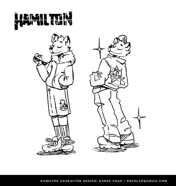 “H” — Original Character design, Photoshop, 2025 “H” — Original Character design, Photoshop, 2025